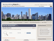 Tablet Screenshot of chicago.accountingmatch.com